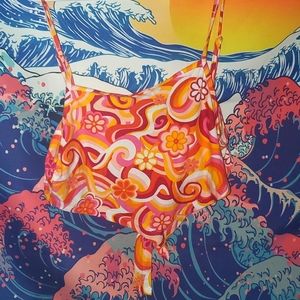 Very cute colorful summer top.